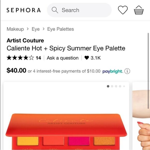 Caliente by Artist Couture Eyeshadow Palette - Picture 3 of 9